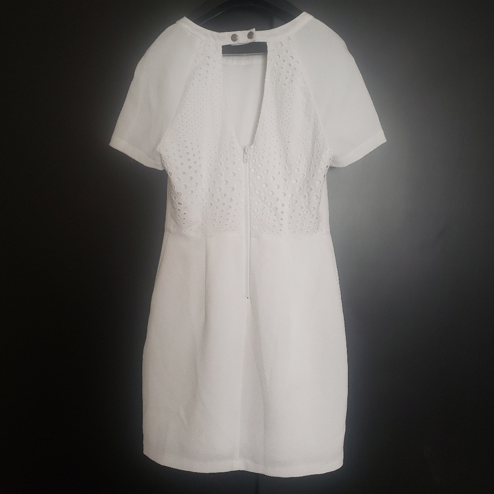 Whithe Mini Dress Small - Picture 9 of 11
